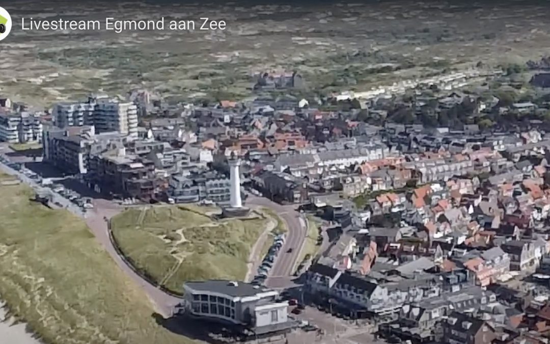 Drone-vlucht boven Egmond aan Zee